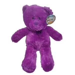 Kelly Toy Kuddle Me 17" Purple Bear Plush  33126-2PL6